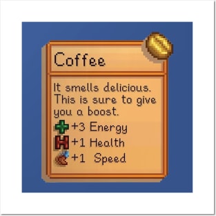 Stardew Coffee Posters and Art